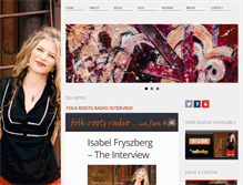 Tablet Screenshot of isabel-music.com